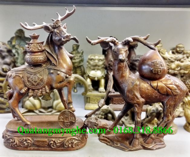 Hươu đồng, hươu phong thủy, đôi hươu, con hươu, phong thủy gia, đồ phong thủy, Hươu đồng phong thủy, vật phẩm phong thủy, mang lộc tới nhà