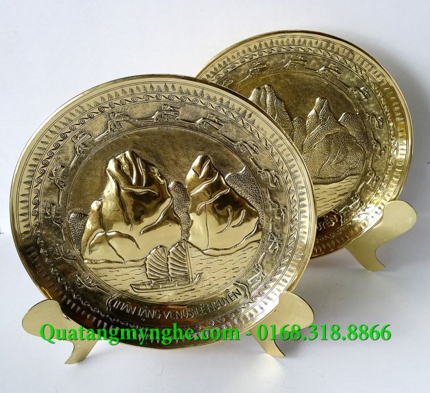 Đĩa quà tặng lưu niệm Hạ Long Quảng Ninh