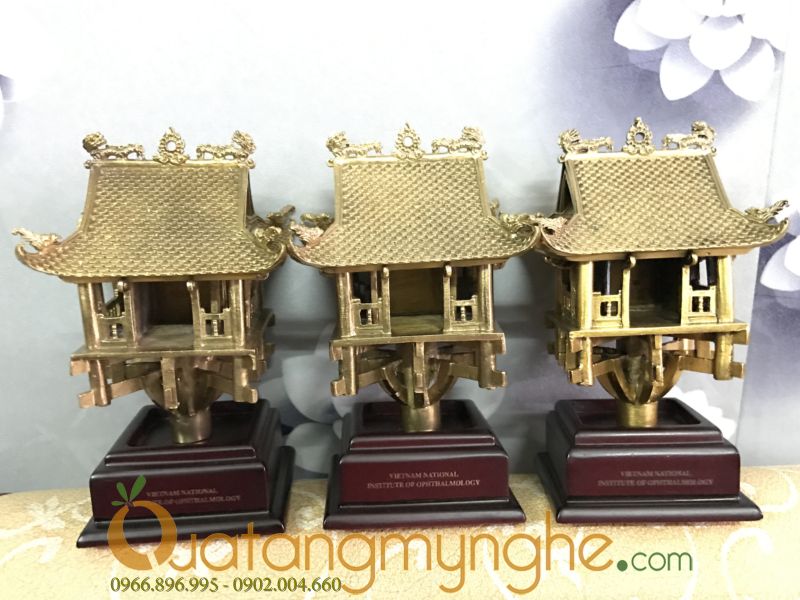 chùa 1 cột, chùa 1 cột mạ vàng, tượng chùa 1 cột, tượng đồng chùa 1 cột, chùa một cột