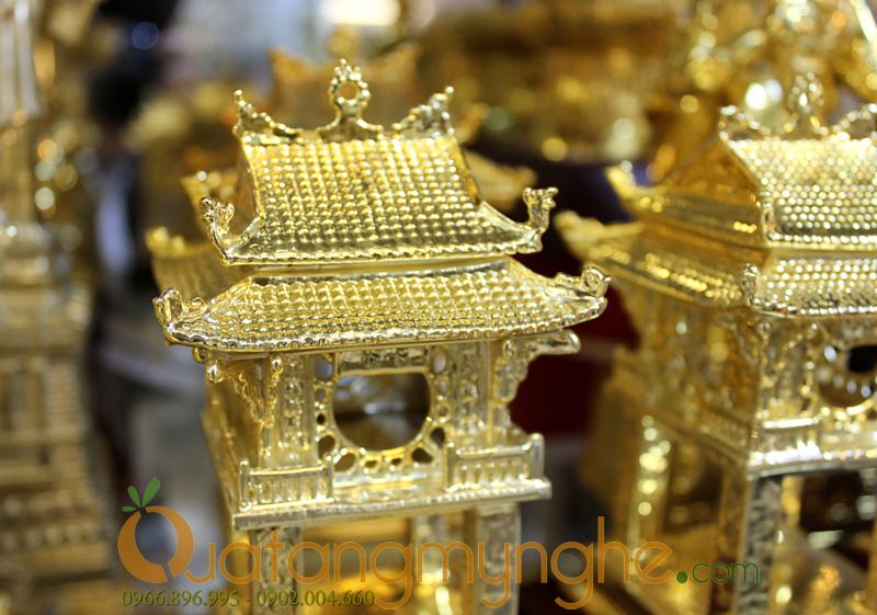 biểu tượng khuê văn các mạ vàng làm quà tặng
