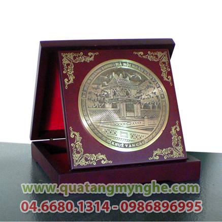 đĩa đồng, đĩa quà tặng, đĩa 3 miền, đĩa văn hóa việt nam, quà tặng, quà lưu niệm