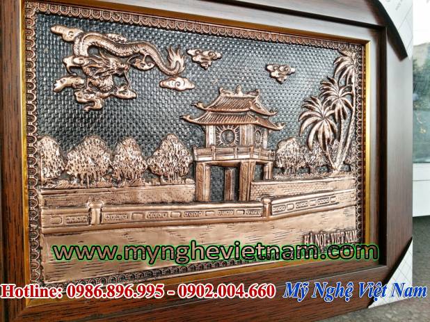 tranh quà tặng, tranh khuê văn các, tranh tặng đối tác