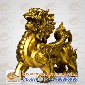 tỳ hưu phong thủy, tỳ hưu đồng, tỳ hưu 1 sừng có cánh