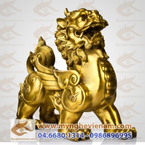 tỳ hưu phong thủy, tỳ hưu đồng, tỳ hưu 1 sừng có cánh