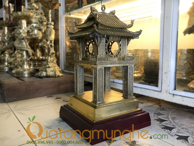 biểu tượng khuê văn các văn miếu hà nội bằng đồng làm quà tặng